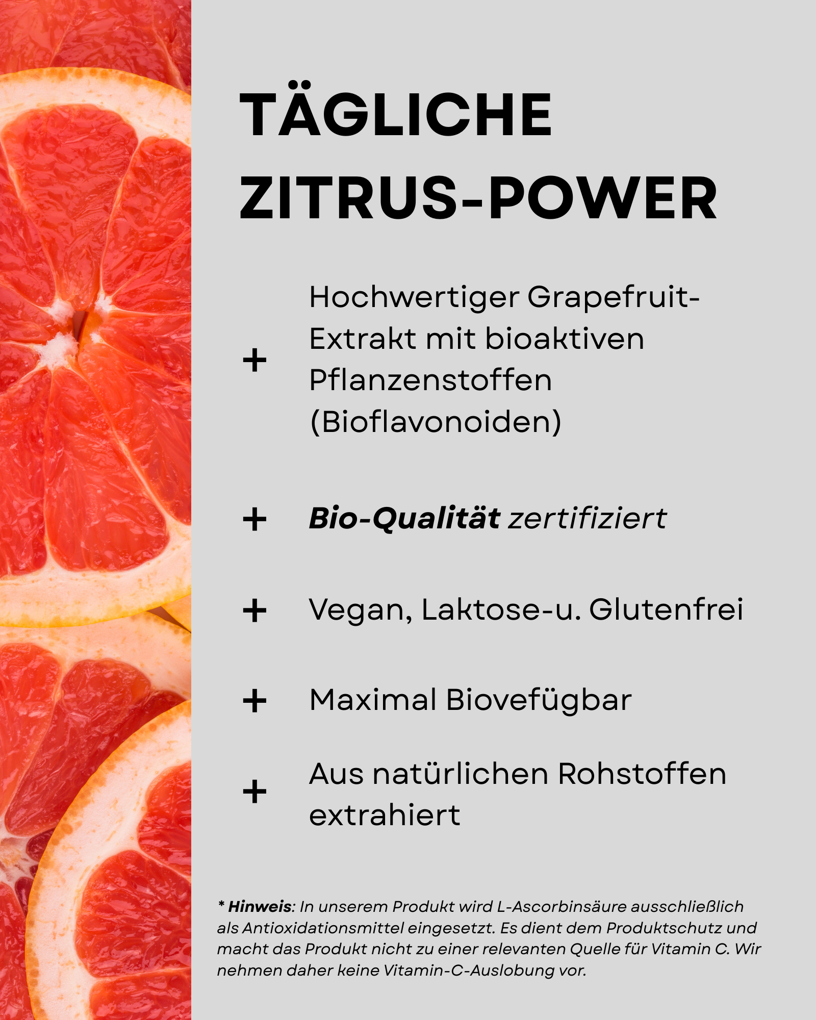 Bio Grapefruit Extrakt