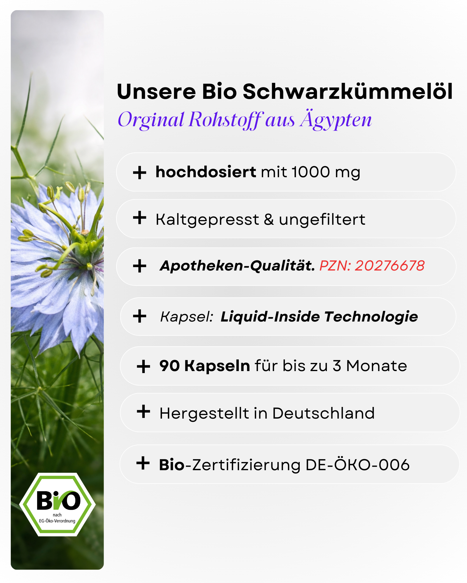 BIO Schwarzkümmelöl Kapseln