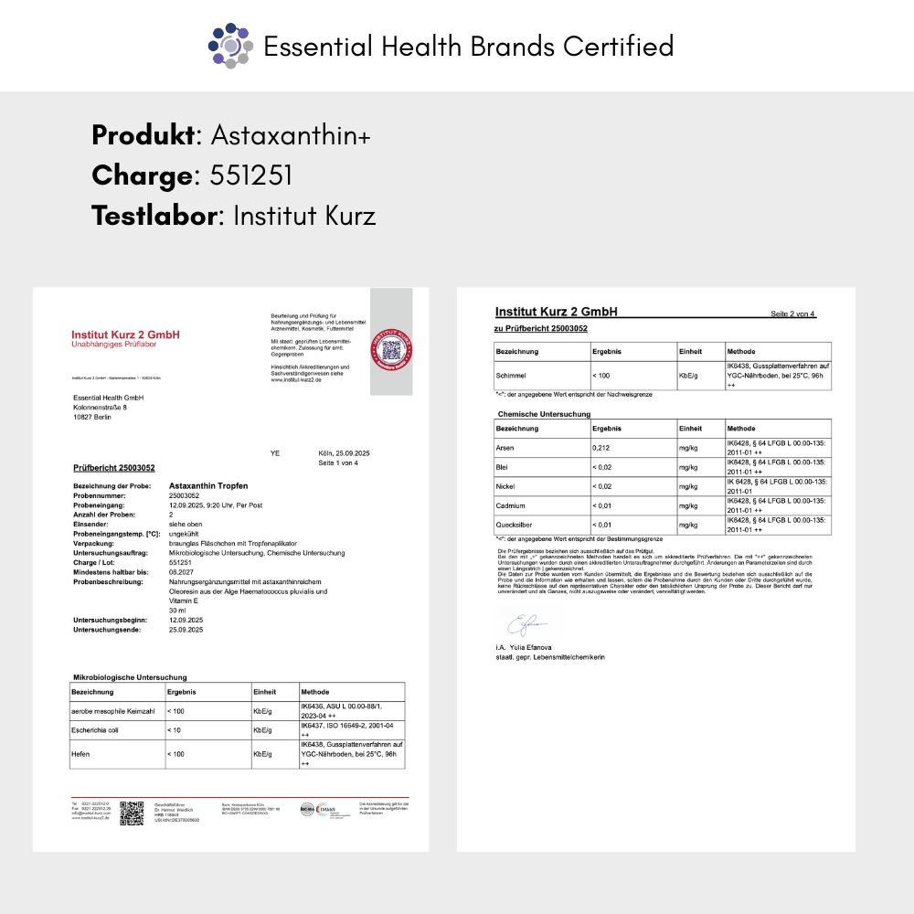 Astaxanthin+ Antioxidans