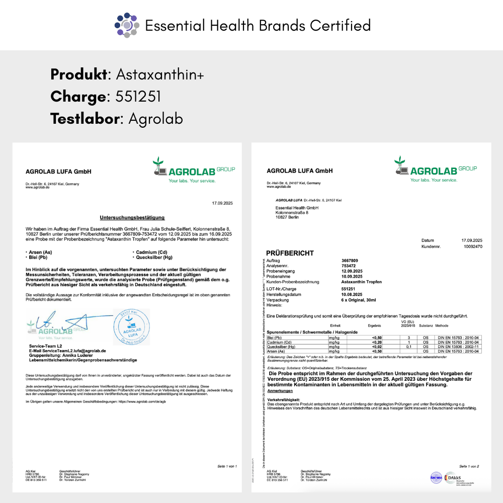Astaxanthin+ Antioxidans