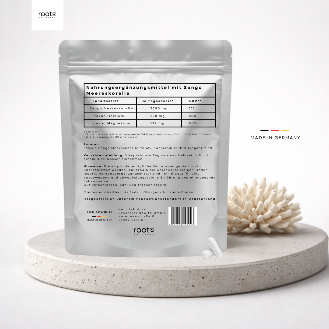 Sango Koralle Kapseln (Calcium & Magnesium)